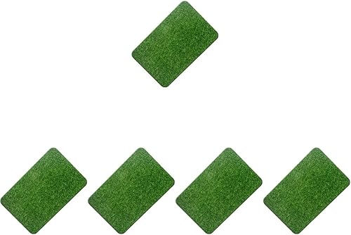 YARNOW Alfombra de césped artificial para puerta delantera, 5 unidades, césped artificial, alfombra de césped artificial para exteriores, alfombras disponible en Yaxa Venezuela