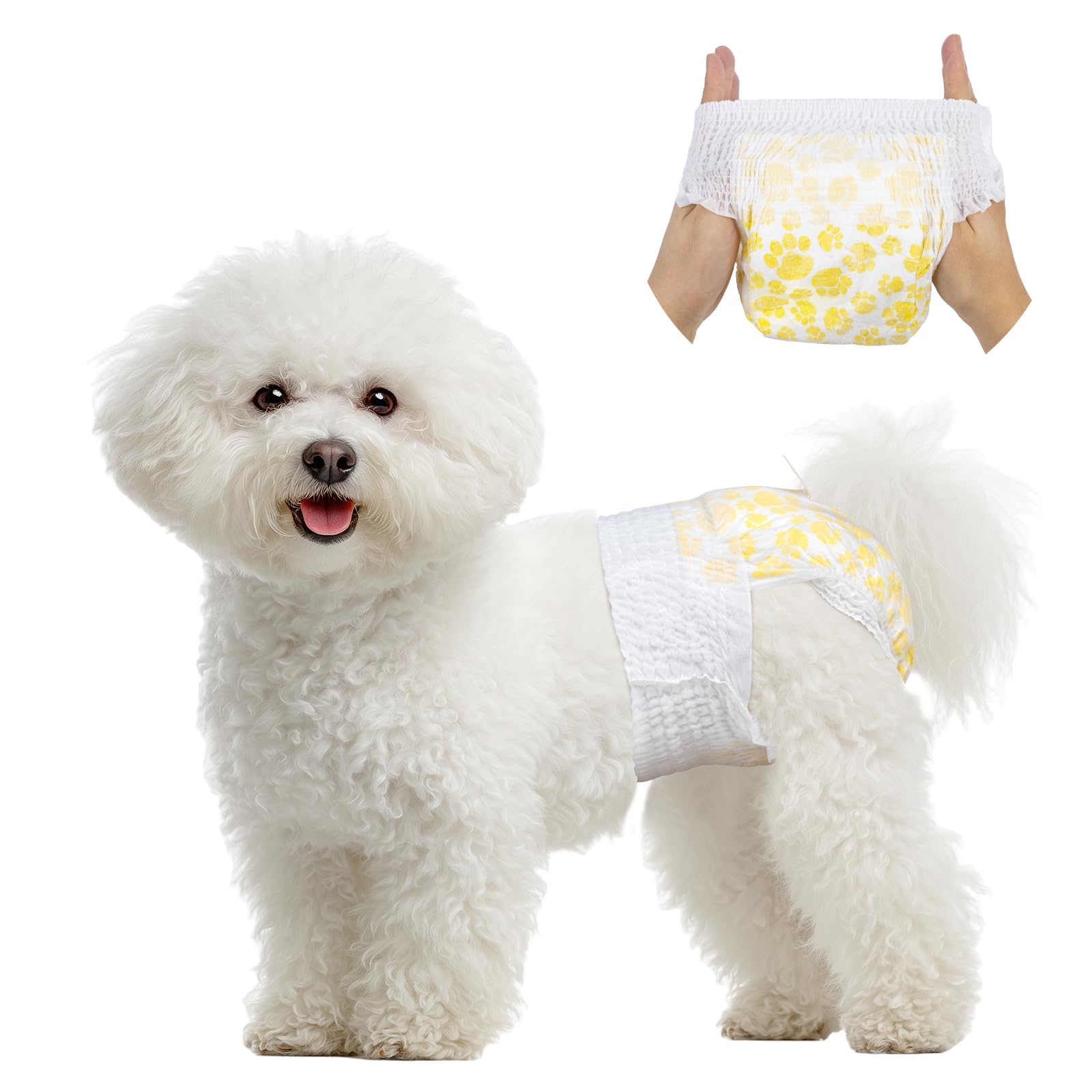 Photo 1 of Pet Soft Pull-Up Dog Diapers (Small, 20 Count)