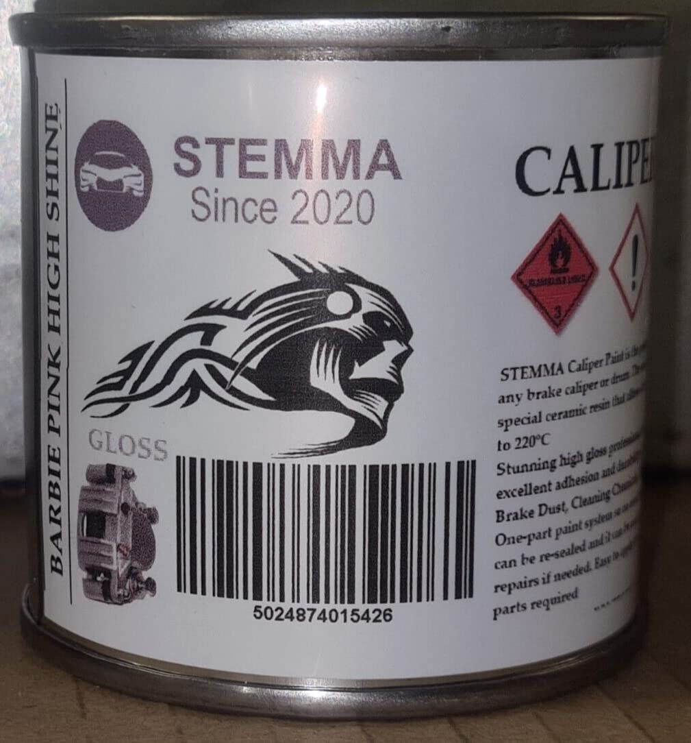 Stemma Peinture brillante pour étrier de frein Rose haute température 125 ml
