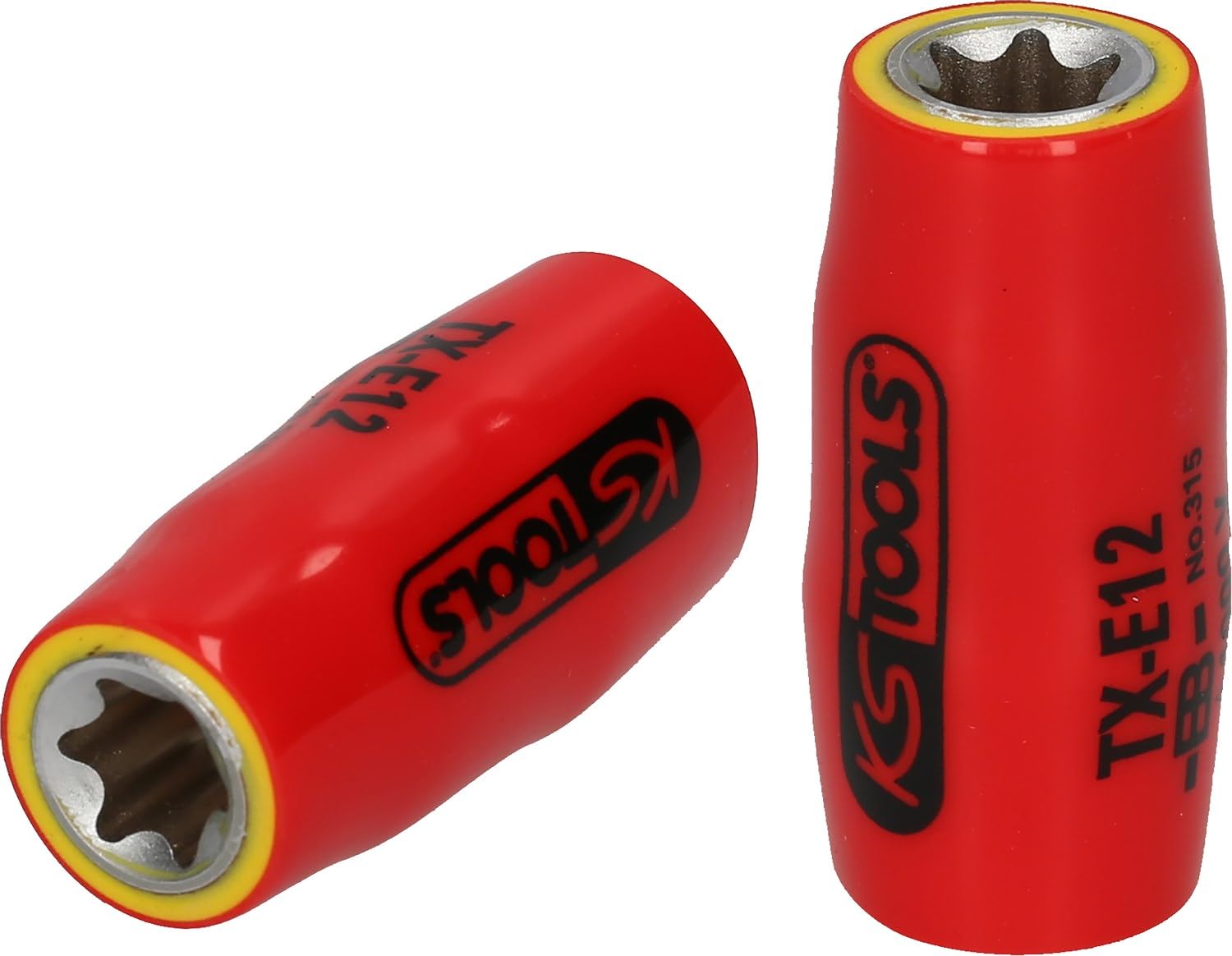 Douille Torx E6 KS TOOLS isolée 3/8 contre les courts-circuits 117.2378