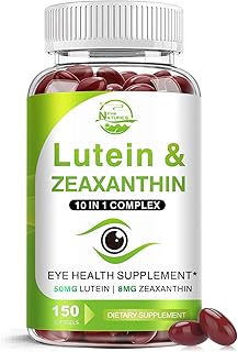 Lutein and Zeaxanthin Supplements, Eye Vitamin & Mineral Supplement, Multivitamin for Vision & Ocular Health with Omega-3, Protect and Enhance Your Eye Health Completely, 150 Softgels