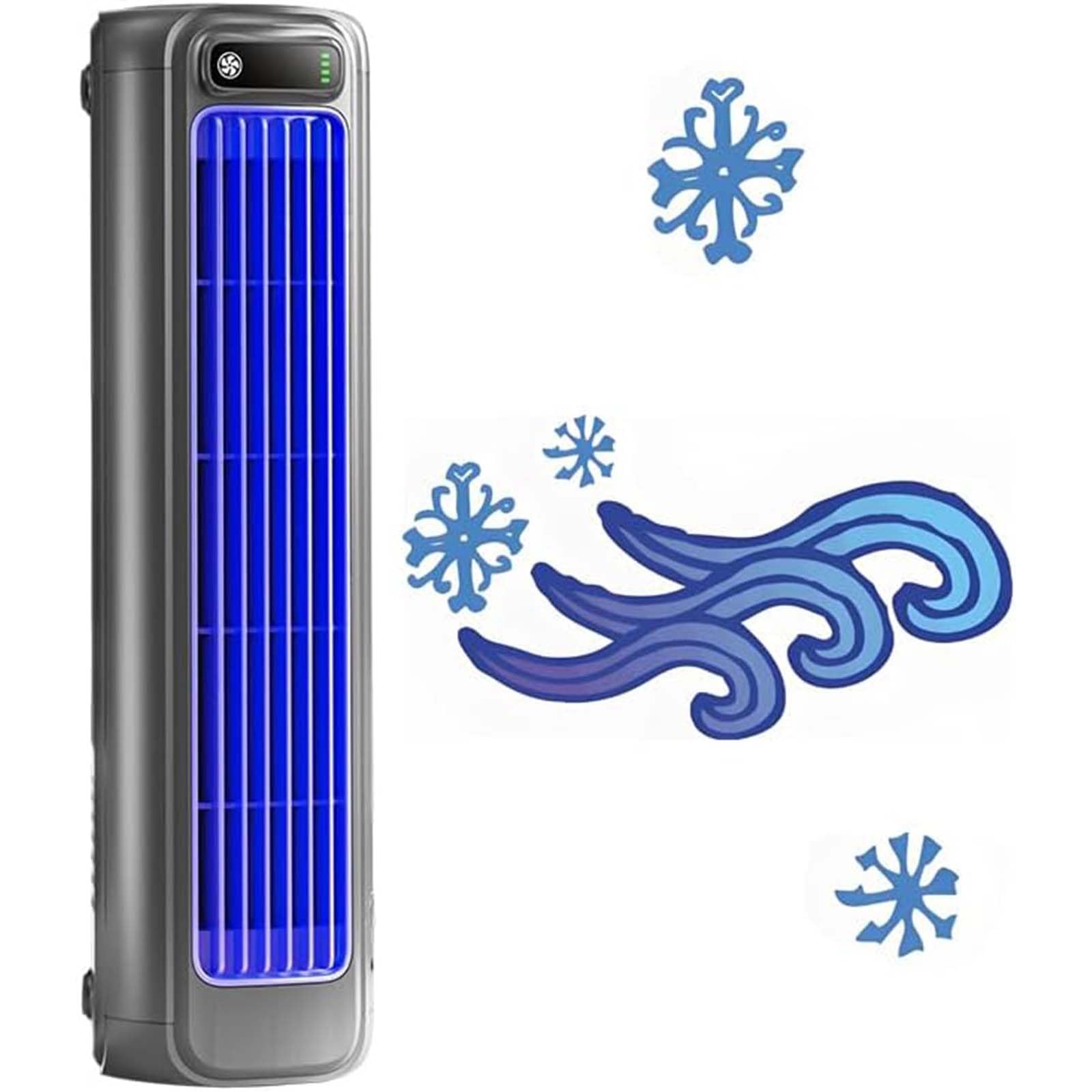 MSHGSKU Portable Air Conditioner - Cooling Fan withTouch Screen, Desktop Tower Fan, Quiet Air Cooler for Room and Patio,