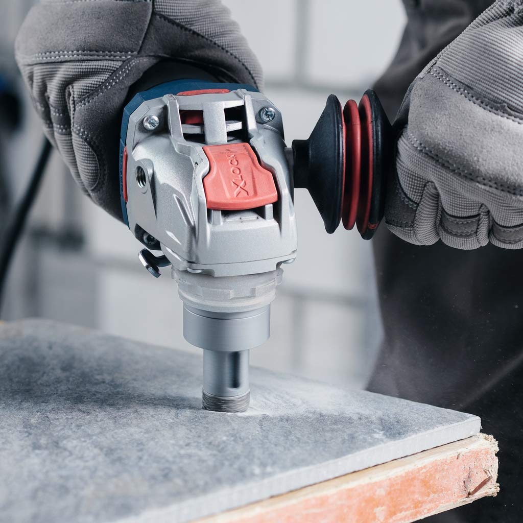 Bosch Professional meuleuse angulaire GWX 9-125 S avec X-LOCK (Ø disque : 125 mm, puissance 900 W, avec poignée auxiliaire, capot de protection)