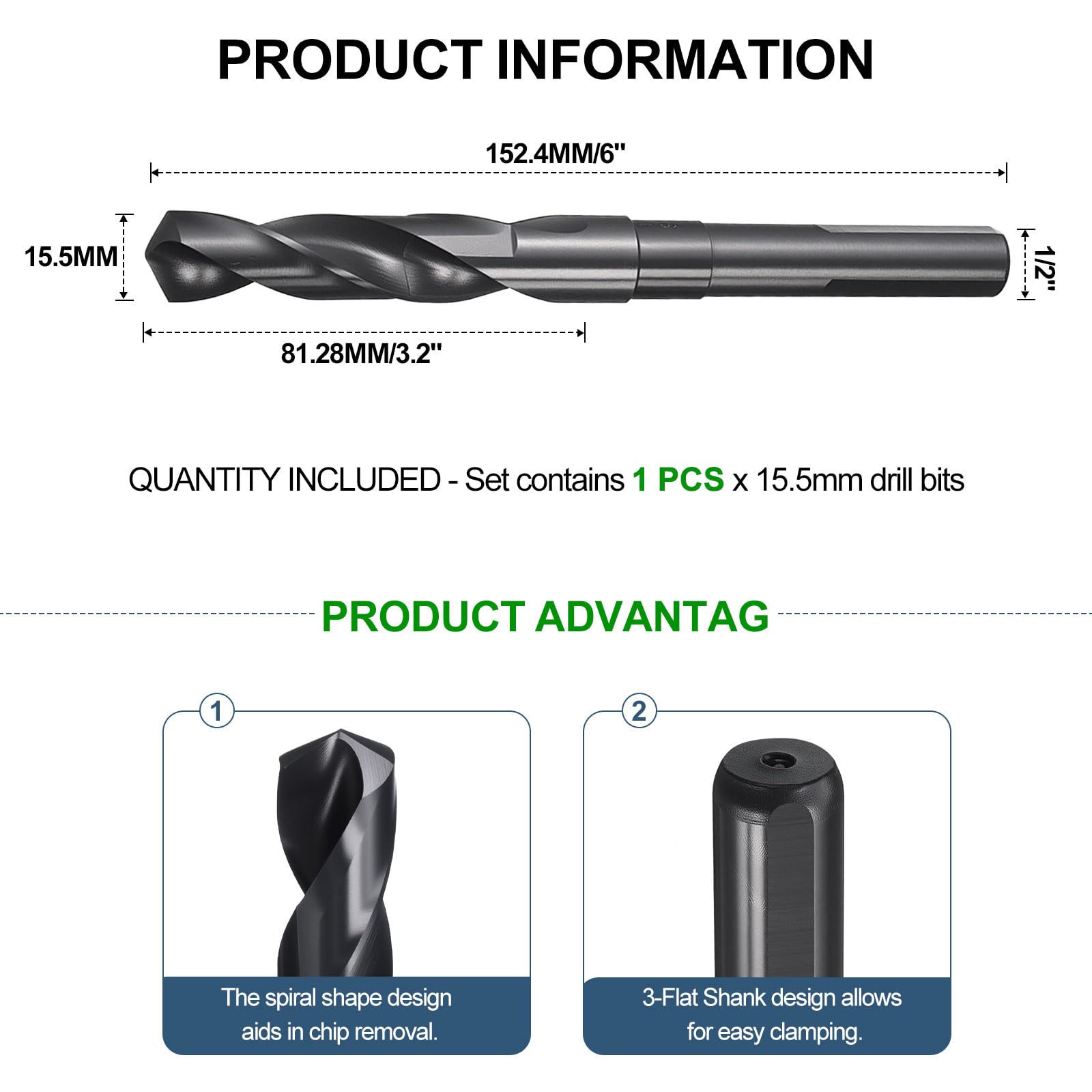 METALLIXITY Drill Bit (15.5mm) - Image 2