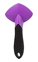 Vista 2 de Hartz Groomer's Best Cepillo Slicker Pequeño para Gatos y Perros Pequeños, Negro/Violeta, 1 Unidad