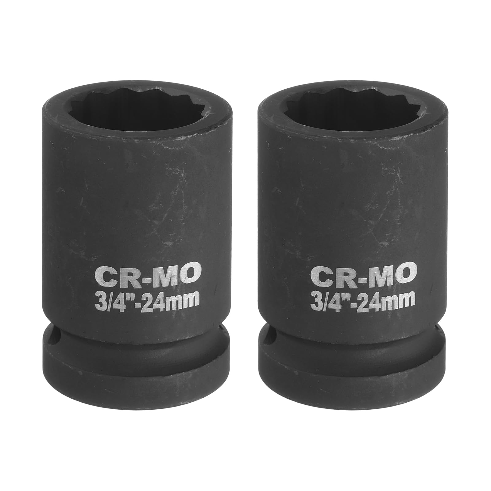 Douille à choc 24mm 12 pans démontage facile des écrous de roue 1,9 cm