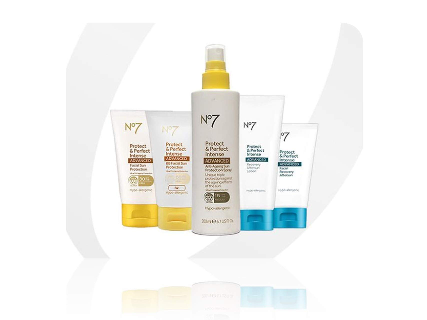 No7 Protect & Perfect Intense Advanced Anti-Aging Sonnenschutzspray LSF 30, 200 ml