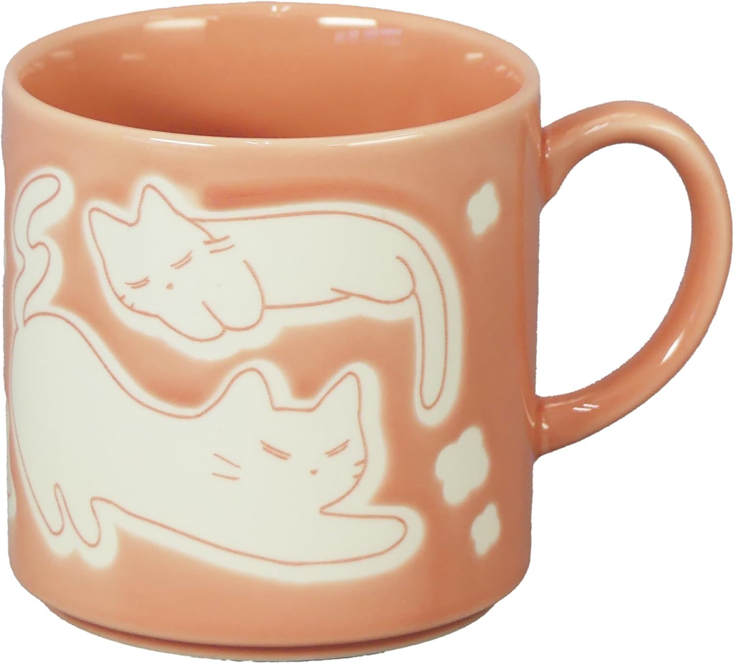 Amazon.co.jp: 山加商店 保護猫支援のんびりするのにゃ マグカップ