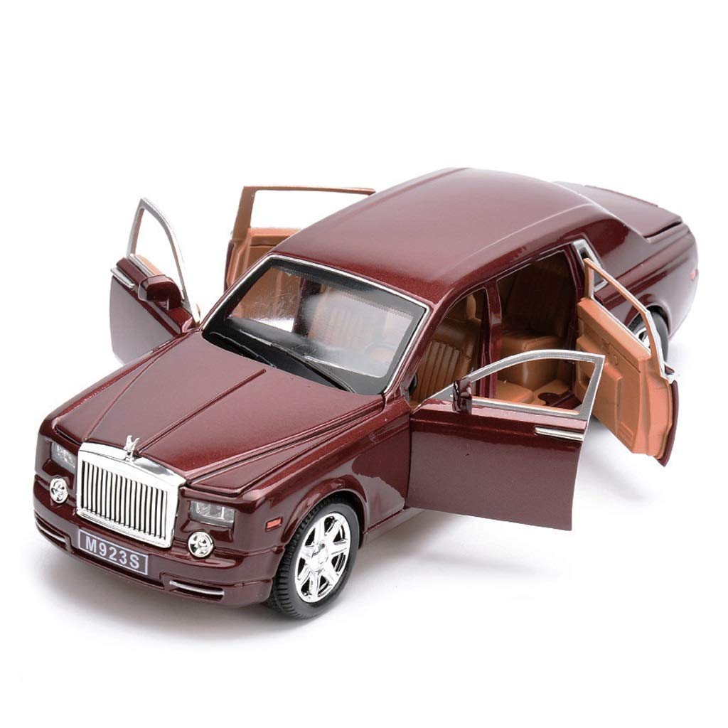 Car Model Car 1:24 Rolls-Royce Phantom Simulation Alloy Die-casting Toy Ornaments Sports Car Collection Jewelry 20.5x7.5x5CM car model