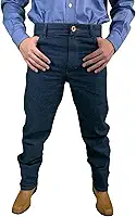 Calça Country Masculina Jeans Premium Peão 100% Algodão