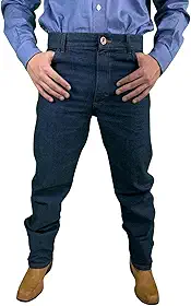 Calça Country Masculina Jeans Premium Peão 100% Algodão