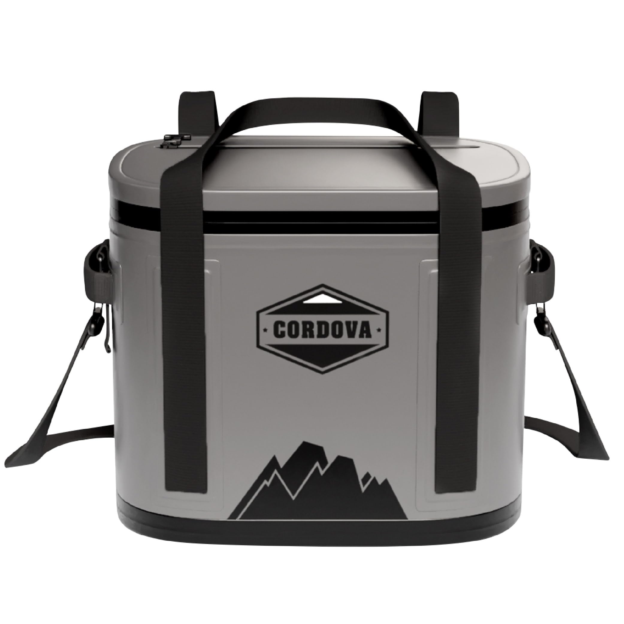 Cordova Outdoors Backcountry Daypack Soft Cooler - Insulated, Portable, Watertight, UV-Protection, Scree, 24 can