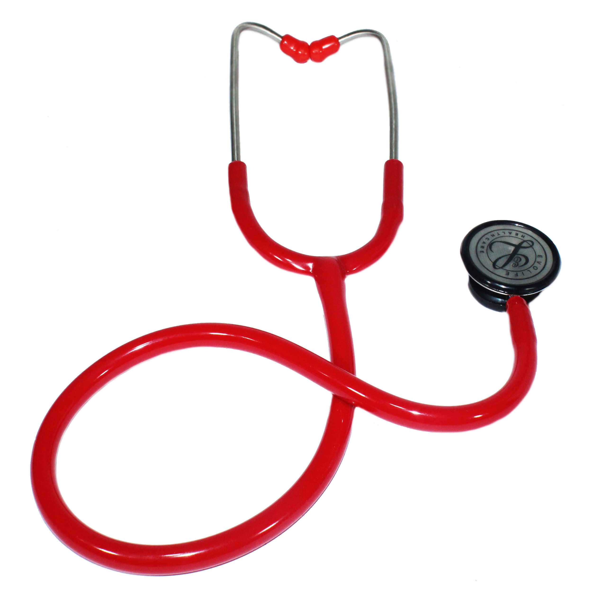 Stethoscope for Doctors and Medical Students- Red Tube- Evolife Excellent II