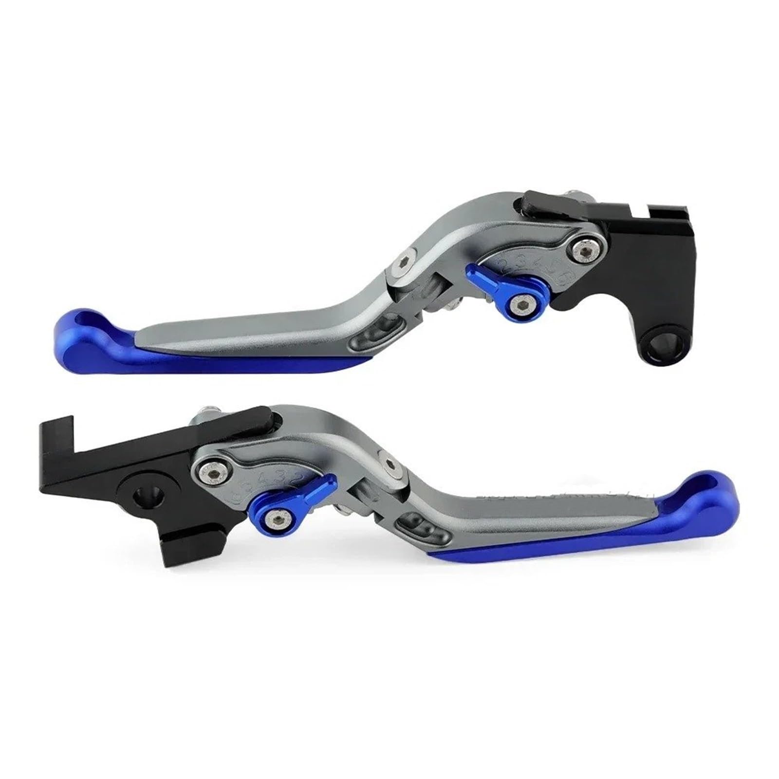 Bcumst Titanium Blue Brake Lever Handle For Voge 525 625 Dsx Ds625x Ds525x 500R 500Ds 650Ds 525Dsx 625Dsx Motorcycle Folding Adjustable Handles Brake Clutch