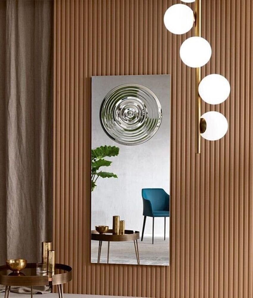 Lampadario Moderno a 5 Luci G9, Lampada da Soffitto in Metallo e Vetro, Design in Bronzo, Ø24 cm Altezza 100 cm, Attacco G9 Max 10W, Illuminazione Interni per Soggiorno Cucina Camera – A95