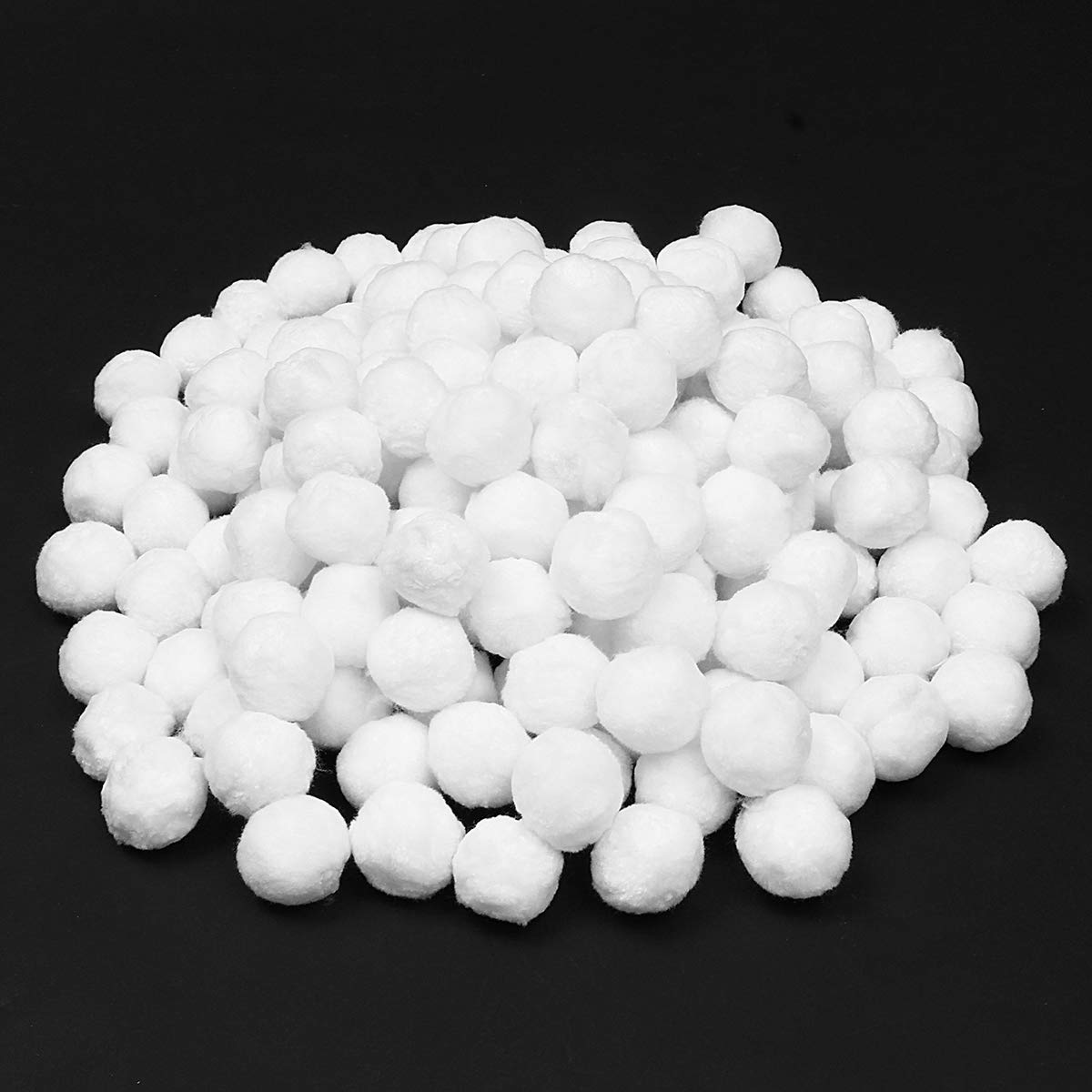 ChaRLes 700G 40mm Pool Filtre Boules Capacité Traitement De L'Eau Réutilisable Renouvelables Blanc Filtres Balle