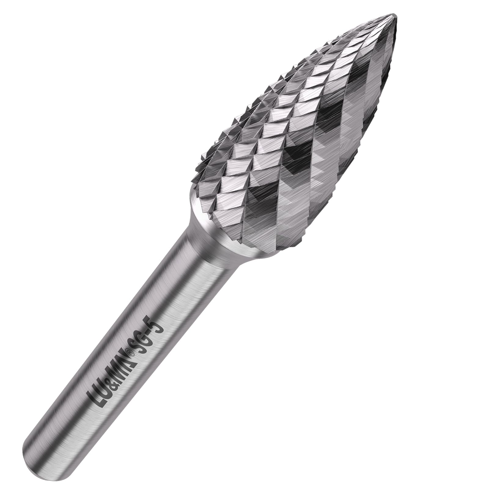 LU&MN Tungsten Carbide Burr Set, 1/4" Shank, 10 Pcs — Amazon image 23