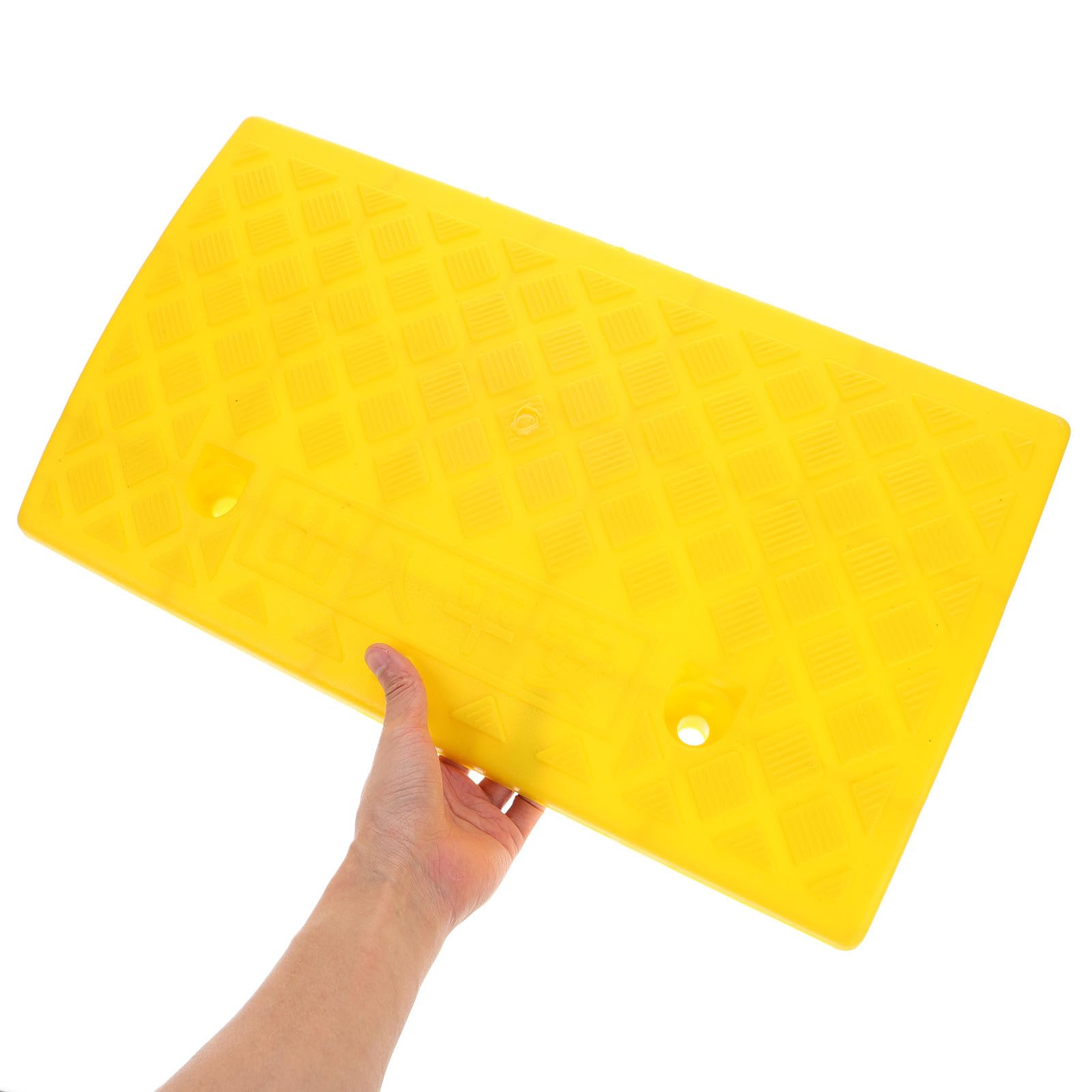 INOOMP Rampa de Entrada de Plástico Portátil y Resistente para Coches y Motocicletas, Antideslizante Excelente Resistencia Presión, Adecuado para Bordillos y Rampas de Acceso