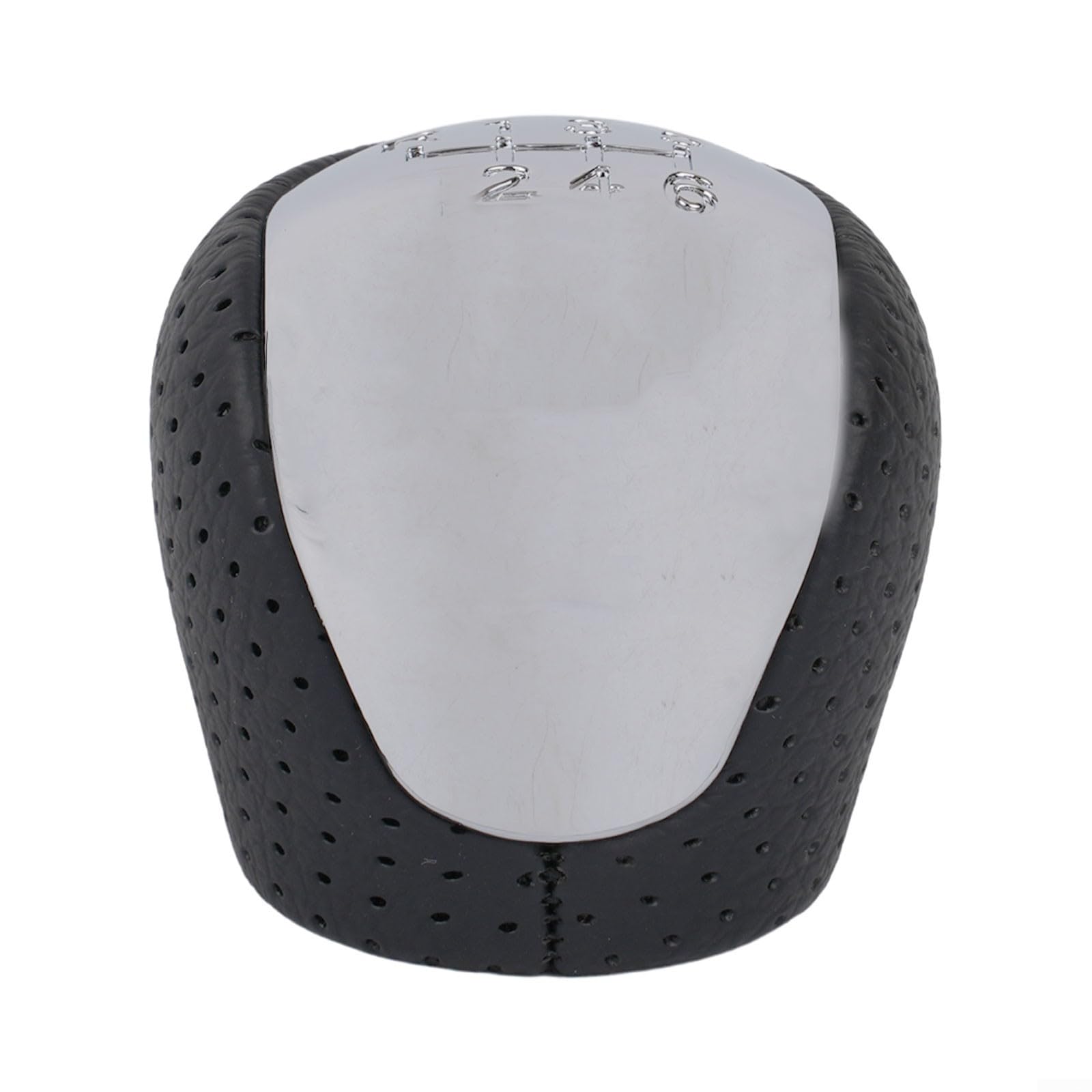 Schaltknauf Aus Leder Für Hyundai I30 & IX35 - Perforiert & Chromakzentuiert