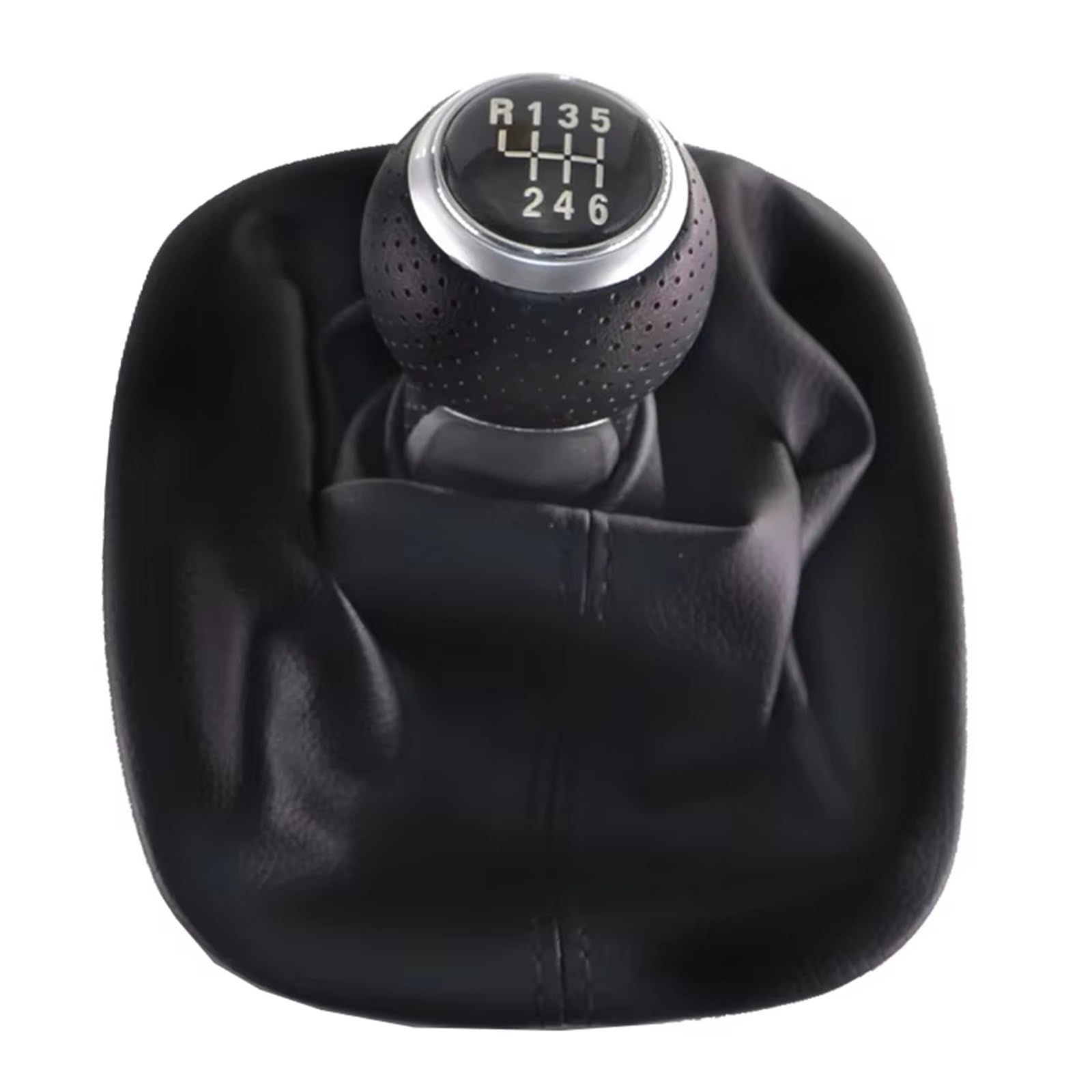 Ppxbfd Type 5 Shift Gear Lever Knob For A6 2 Ii (C5) 1997-2005 Gearbox Handle Gear Lever 6 Speed Stick Shift Knob Boot Car Shift Gear Knob Handle(Type 5)