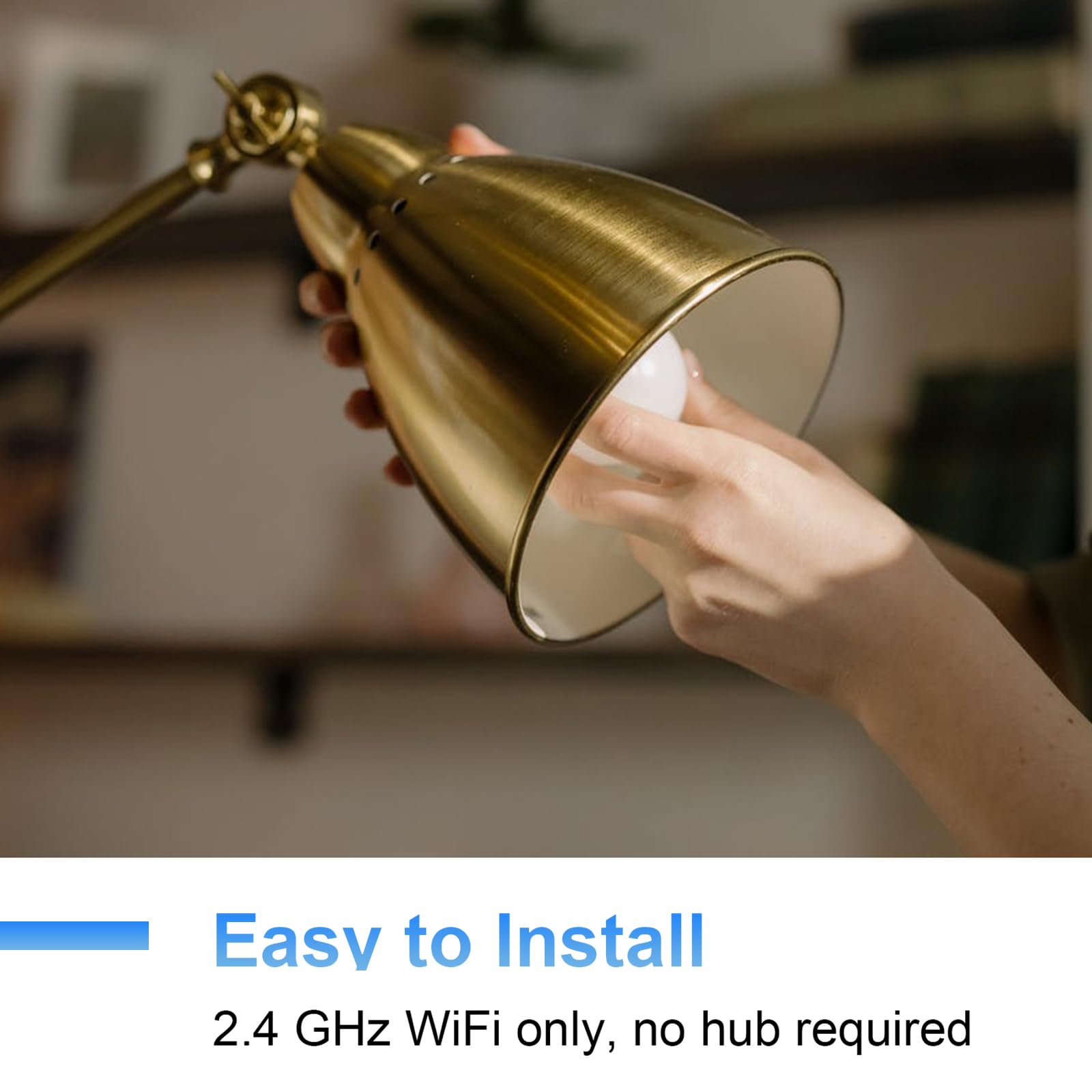 Alexa Glühbirne E27 7W 806LM ANTELA RGB 2700K-6500K Warmweiß Kaltweiß Licht Smart WLAN LED Dimmbare Birne Lampe, Kompatibel mit Google Home, Smart Life APP, 4 Stück