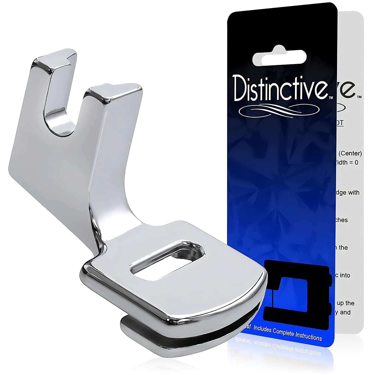 Distinctive Shirring Gathering Sewing Machine Presser Foot - Fits All Low Shank Singer, Brother, Babylock, Euro-Pro, Janome, Kenmore, White, Juki, New Home, Simplicity, Elna and More!