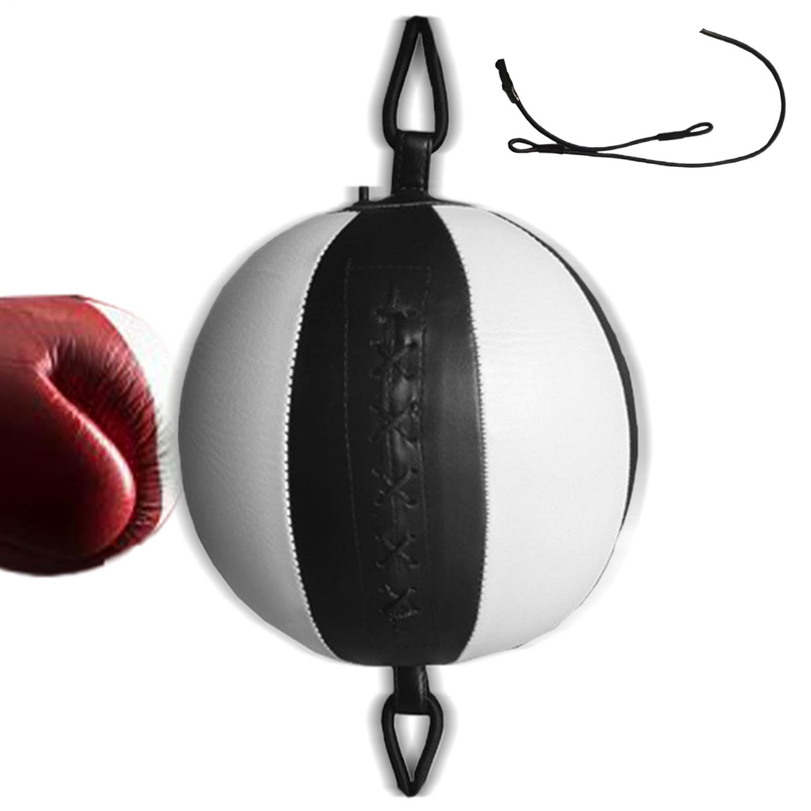 Pallone da boxe Reflex Ball - Apparecchio da allenamento per pugilato Punching Ball | Allenatore di reazione alla fascia | Attrezzature per l'allenamento per e adulti per migliorare il tempo di