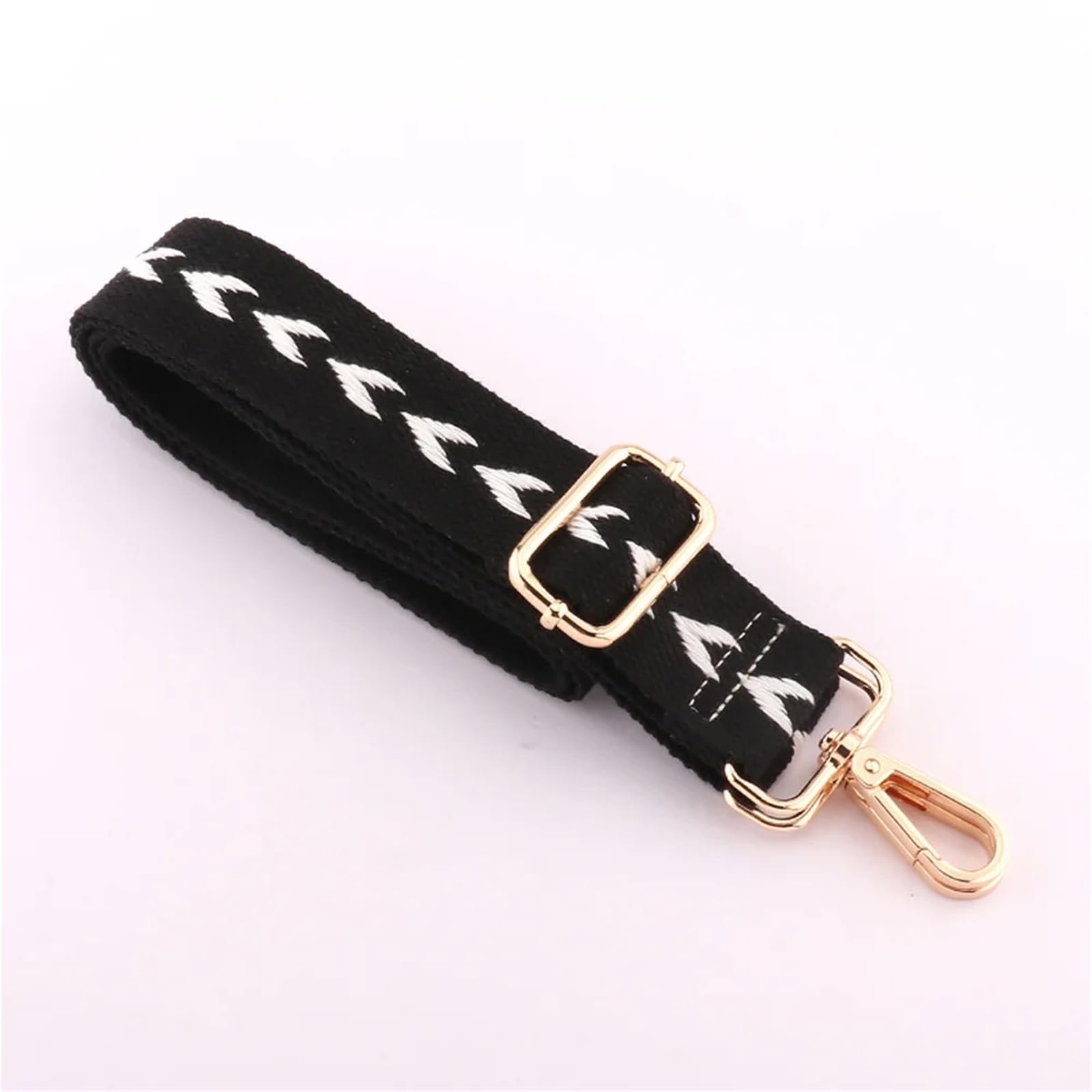 Correas De Hombro Anchas De Lona 2 piezas de bolso de mensajero, bolso de hombro, bolso de viaje, bolso de cintura a juego, piezas de accesorio reemplazable ajustable, cinturón de lona Para Bolso(Gold