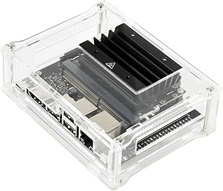 IBest Waveshare Acrylic Clear Case (Type D) Specialized for NVIDIA Jetson Nano 2GB Developer Kit,Easy Access For GPIO And Camera Port,Cut-Outs For The Essential Ports And TF Card