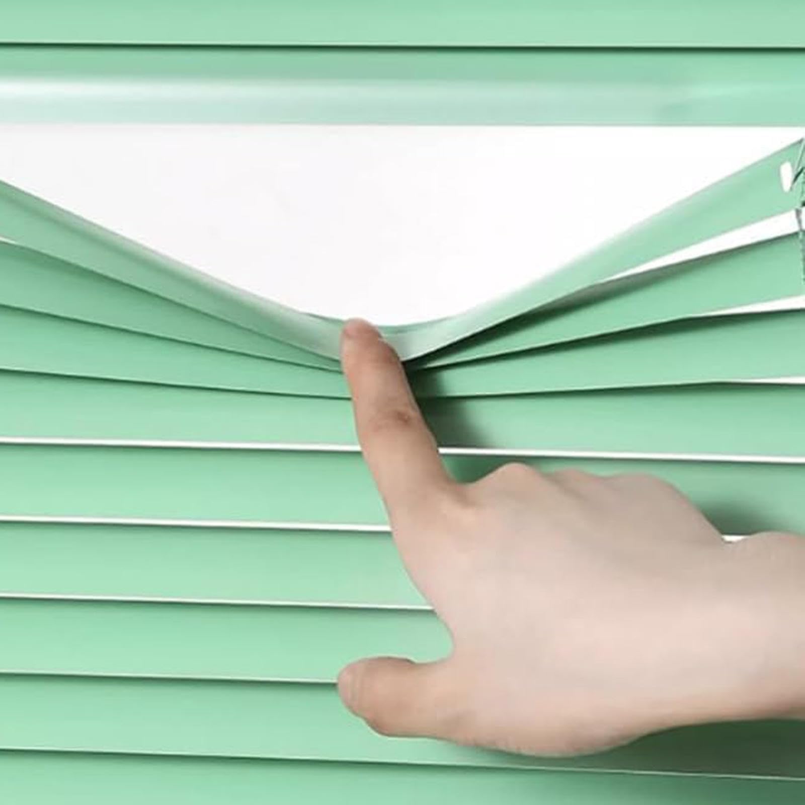 Tende Veneziane In Alluminio 25mm - Verde 85x190 Cm, Oscuranti E Impermeabili Per Interni/Esterni - Foto 4