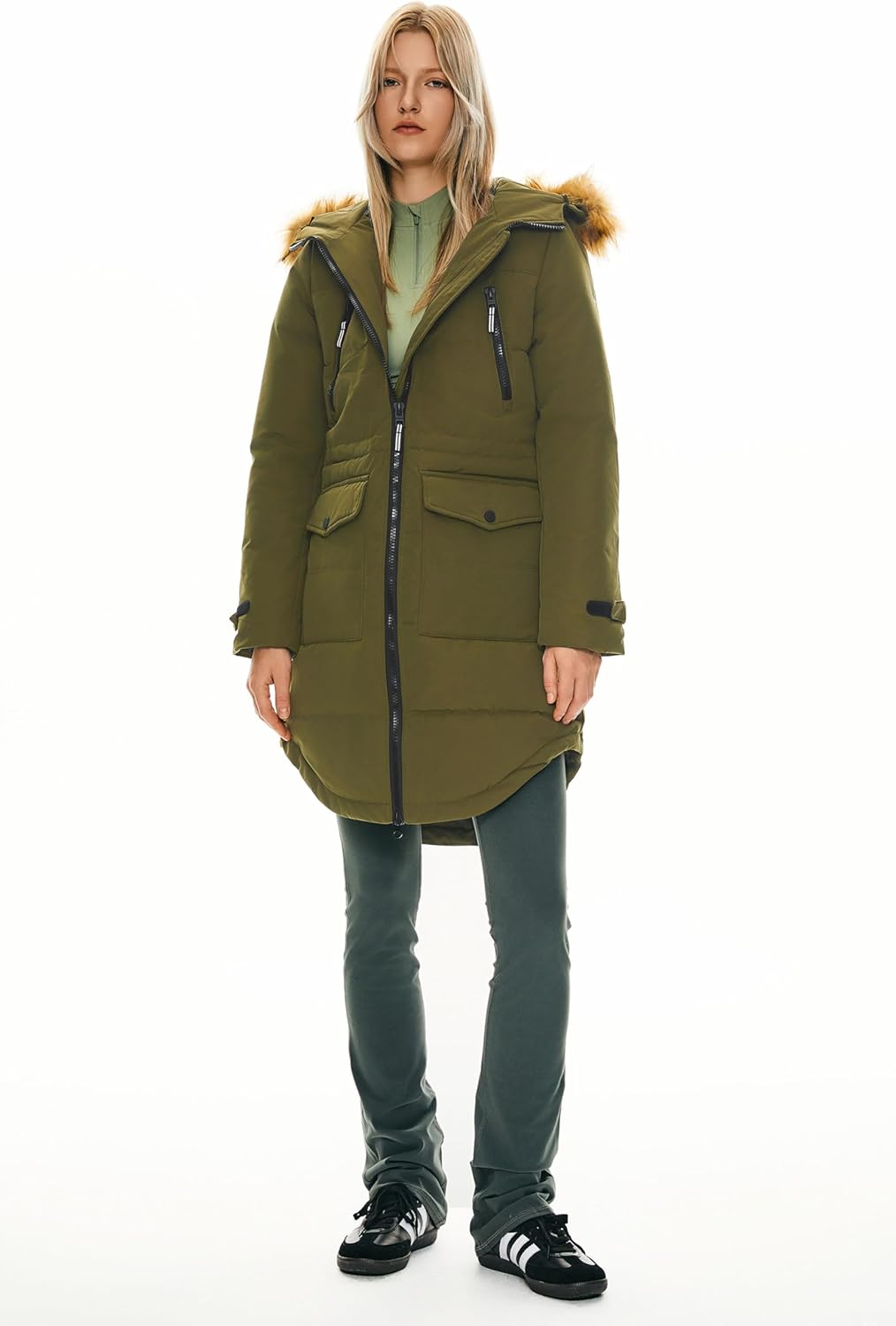 Orolay Women's Thickened Down Jacket Winter Warm Down Coat - Image 4