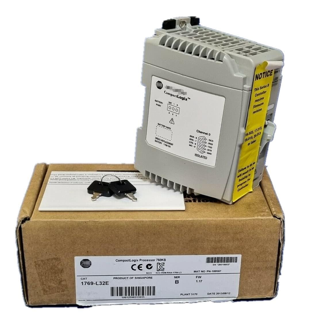 BTYKUYOO 1769-L32E PLC Module 1769L32E 750KB Enet Controller Sealed 1 Year Warranty