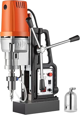 VEVOR 1680W MD50 Magnetic Drill 300 RPM Spindle Speed Electric Magnetic Drilling System with 2 Inch Boring Diameter and 2900 LBS Magnet Force