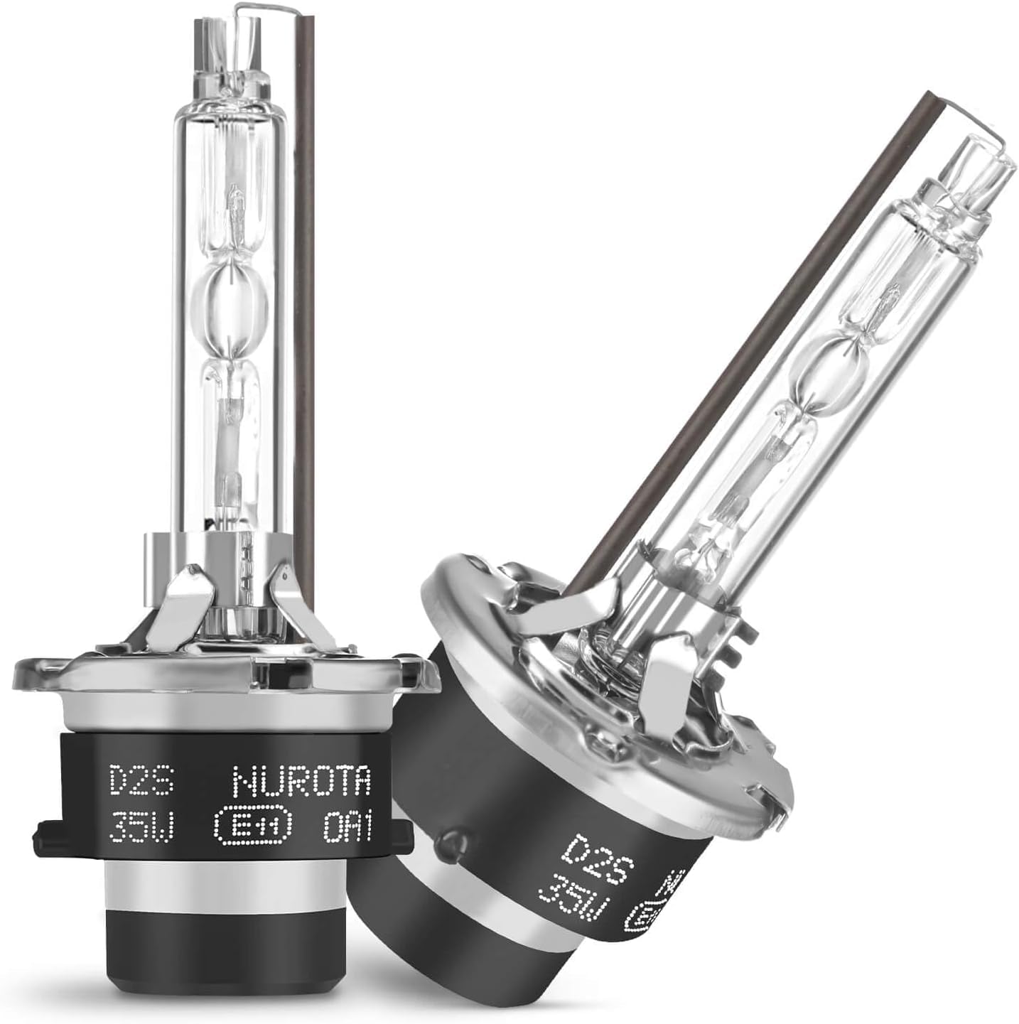D2S Xenon Brenner mit StVZO Zulassung - Lampa anty-UV Scheinwerfer - 35W Weißlicht Scheinwerfer Auto Glühlampen 2 sztuki