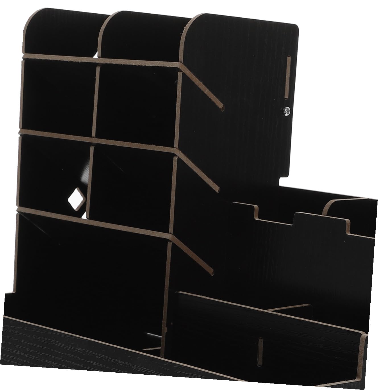 Organizer Da Scrivania in Legno Portapenne e Accessori Da Ufficio Contenitore Organizer Per Matite e Pennarelli Portaoggetti Organizzato