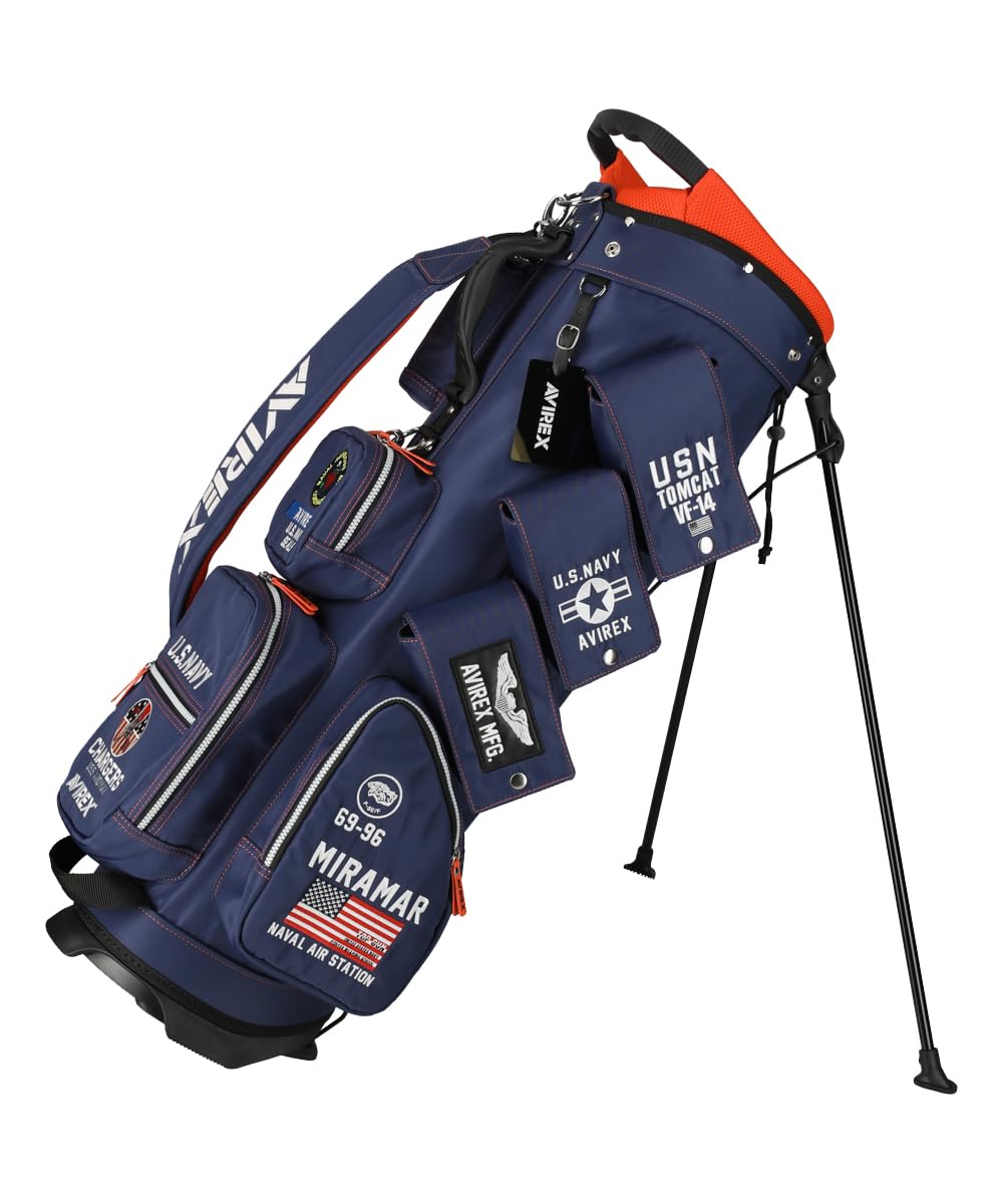 Amazon | AVIREX GOLF アヴィレックスゴルフ 9型 スタンド式 キャディ