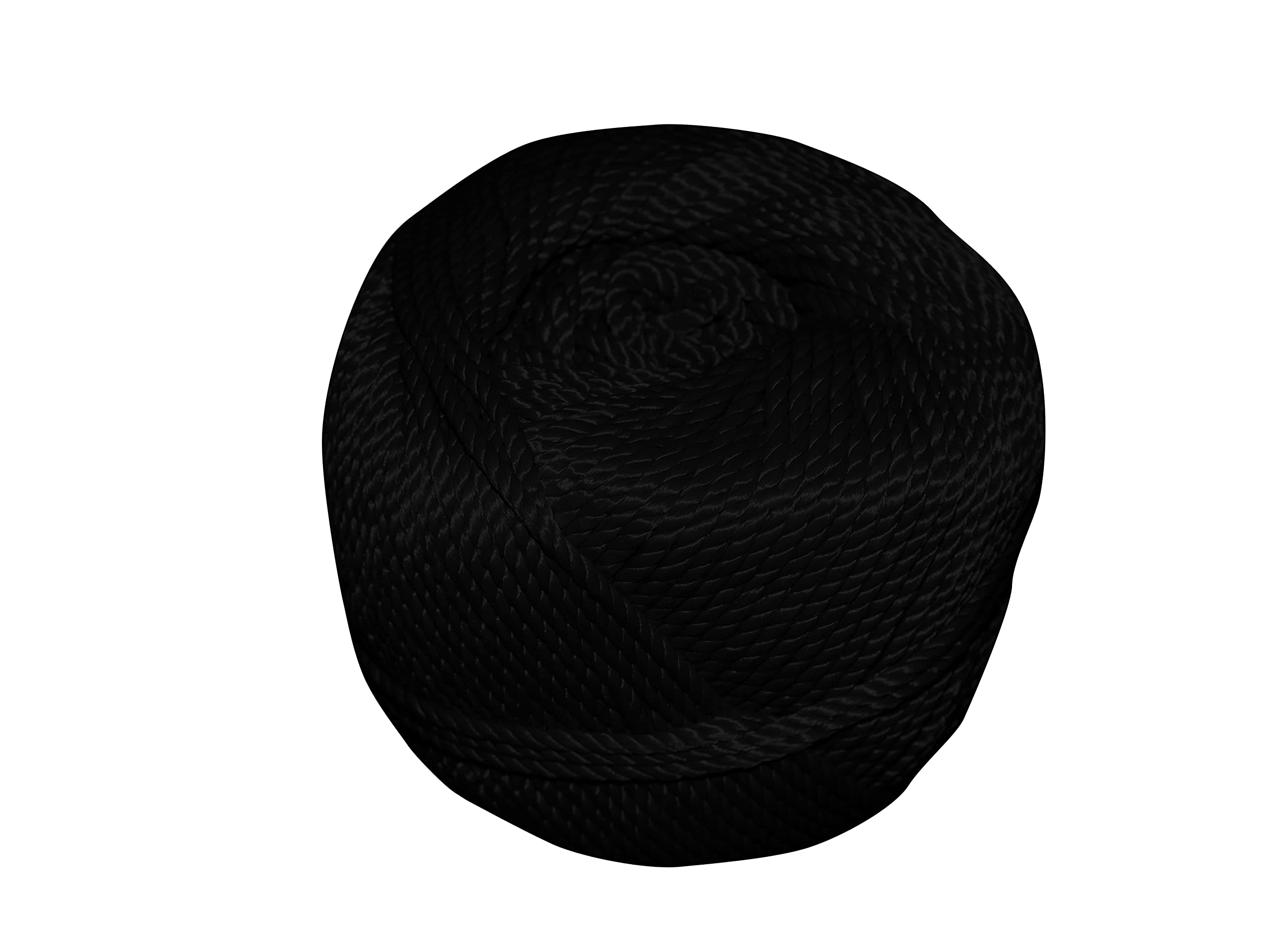 JIA INDUSTRIES Rope 2.5 MM Nylon Clothing Line String, Rope for Clothes Drying, Twisted Multi Ferrous Multipurpose Outdoor Clothes Drying Wire, Rope for Cloth (Length- 50 M)- Black(50 Meter, Black) (B09C3R89R8) Amazon Price History, Amazon Price Tracker