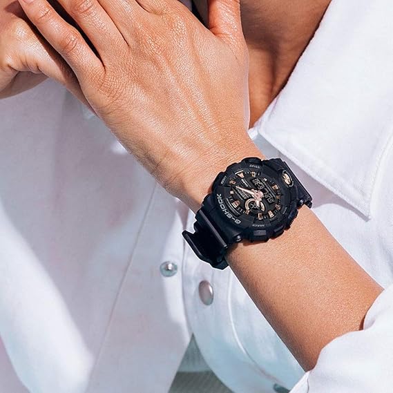 Amazon.com: Casio G-Shock Men's GA-710B-1A4 Black/Rose Gold One Size :  Clothing, Shoes \u0026 Jewelry