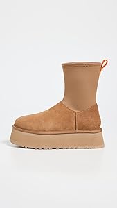 美品　 アグ クラッシック ディッパー　24cm ムートン　ブーツ　レディース SALE)UGG(アグ)ブーツ ムートン 厚底 クラシックディッパー