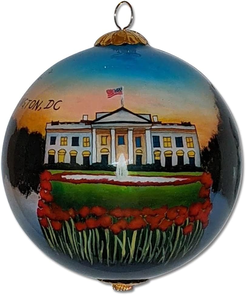 Amazon.com: Kurt Adler C7294DC City Travel Washington Dc Ornament, 3.25 ...