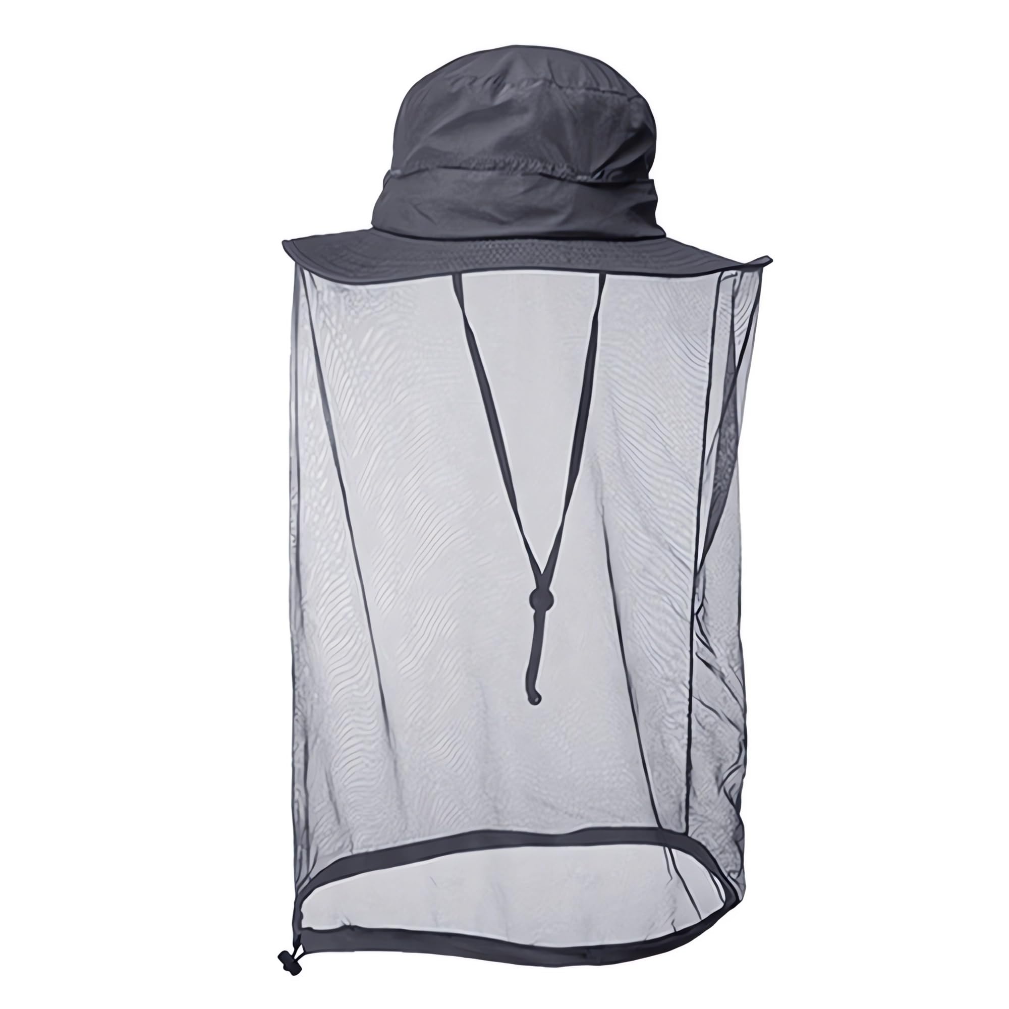 AYAMAYA Chapeau avec Filet Anti-Moustique, Chapeau de Pêche Anti-Insectes pour Hommes/Femmes, Chapeau de Camouflage Apiculture pour la Pêche en Plein Air, la Randonnée, Le Jardinage