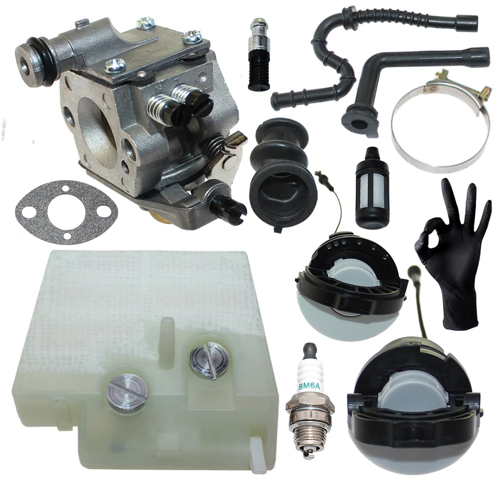 WT-426 Carburateur pour Tronçonneuse Stihl 024 026 026C MS240 MS260 MS260C 1121 120 0611 1121 120 0650,1121 120 0606,1121 120 0606 120 0606 1 112 1 120 0600
