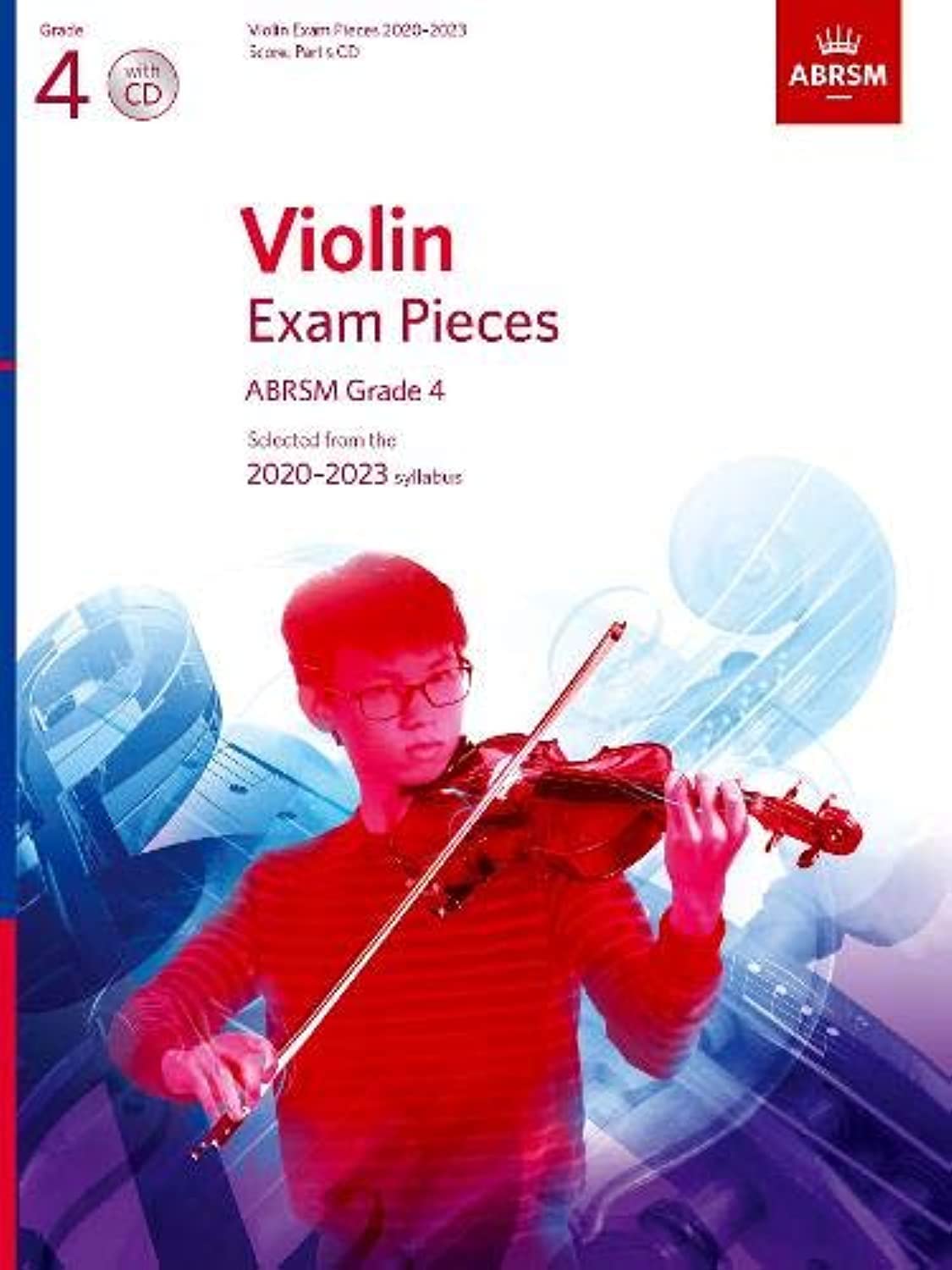 Violin Exam Pieces 2020-2023, ABRSM Grade 4, Score, Part & CD - 9781786012555