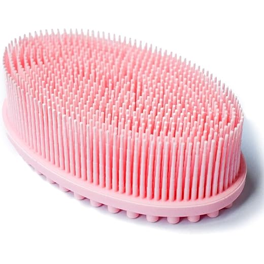 Brand X Exfoliating Scrubber - Gentle Exfoliation - Pink