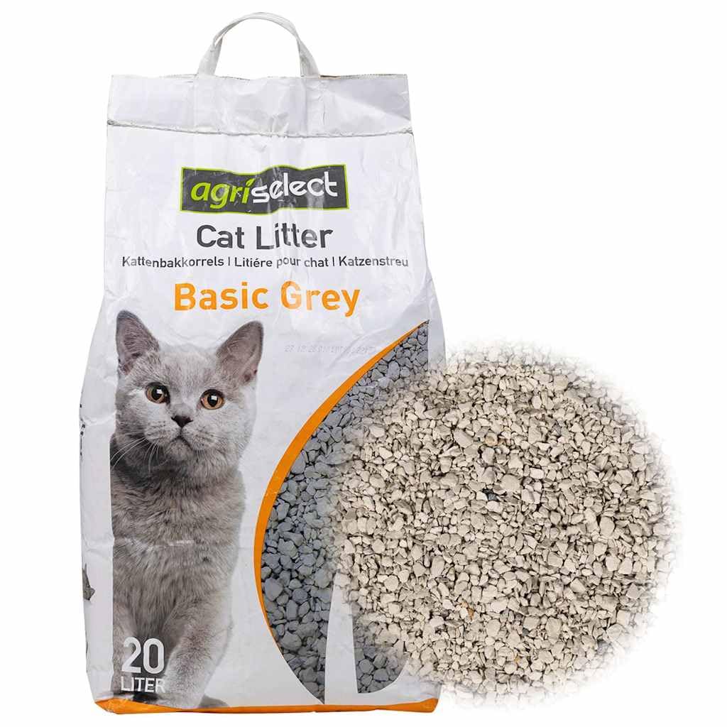 Arena para gatos Bentonita con aroma a polvo para bebés, 20 L, absorbente, control de olores, sin polvo, duradero para la caja de arena para gatos, apartamentos, baño, higiene económica