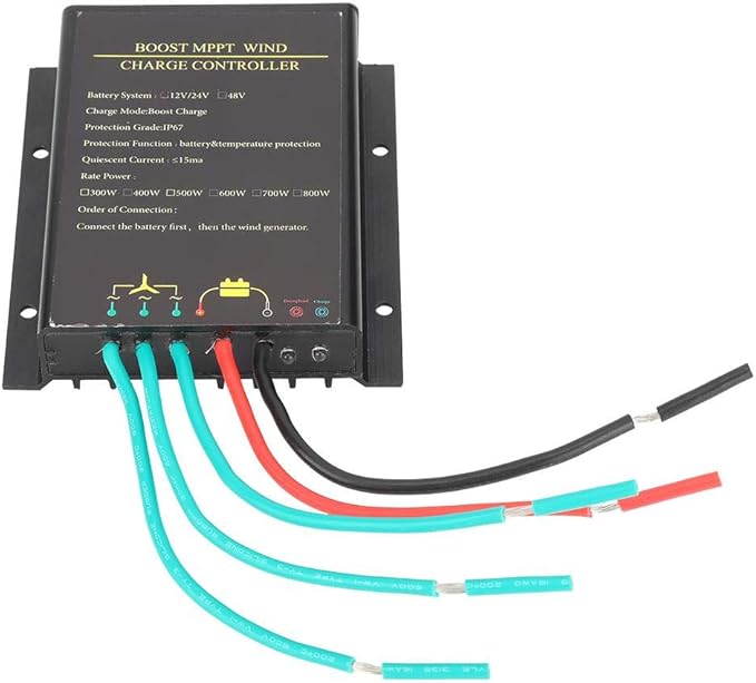MPPT Wind Charge Controller, 48V 800W Waterproof Wind