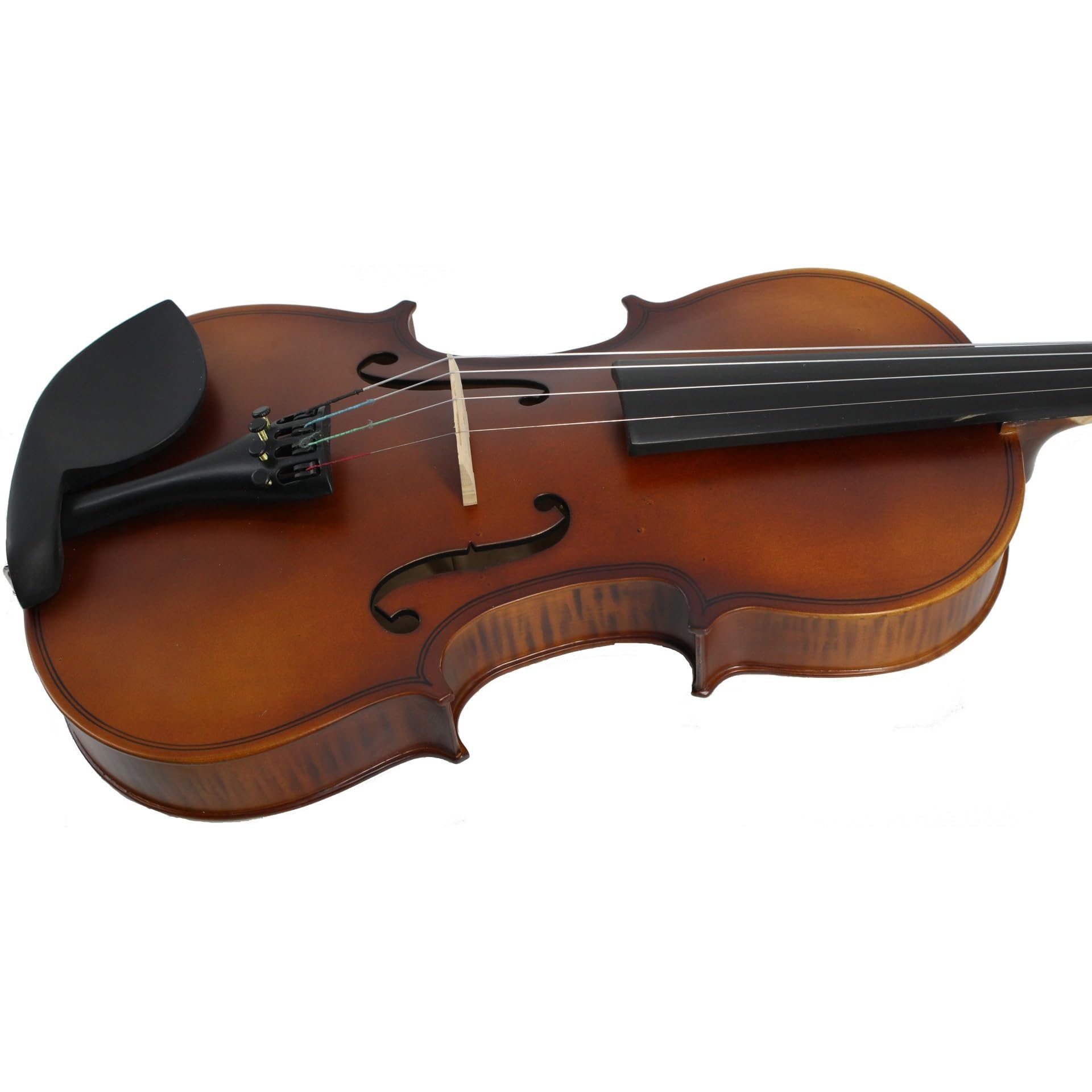 Violino In Compensato Per Esercitazione Per Principianti In Compensato Tigrato Con Diverse Dimensioni Disponibili(4/4)
