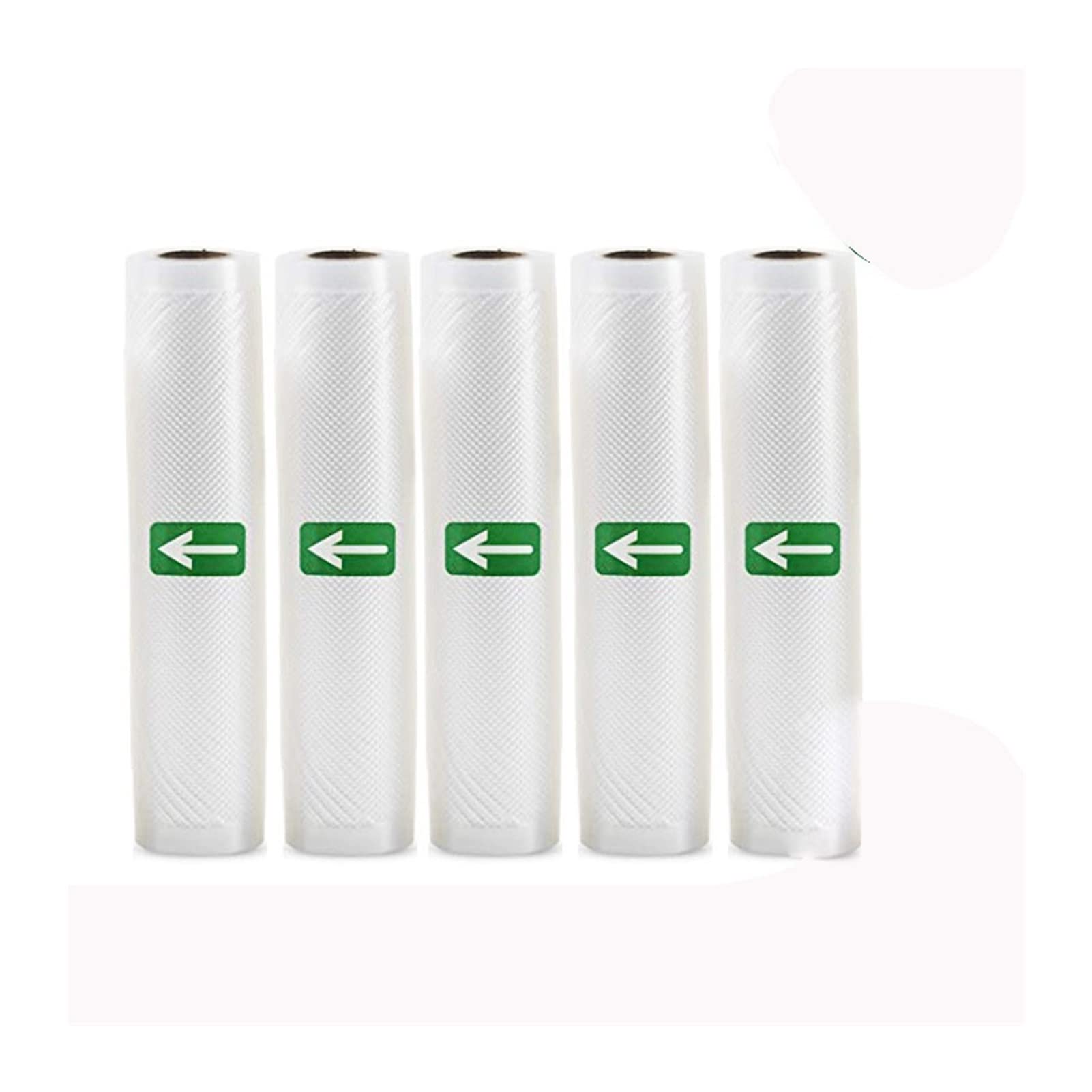 Sac sous vide de cuisine pour scellant sous vide alimentaire Sac d'emballage Emballage sous vide Sacs de stockage Aliments frais Longue durée de conservation est de 500 cm (Color : 28cm2Rolls) (25cm