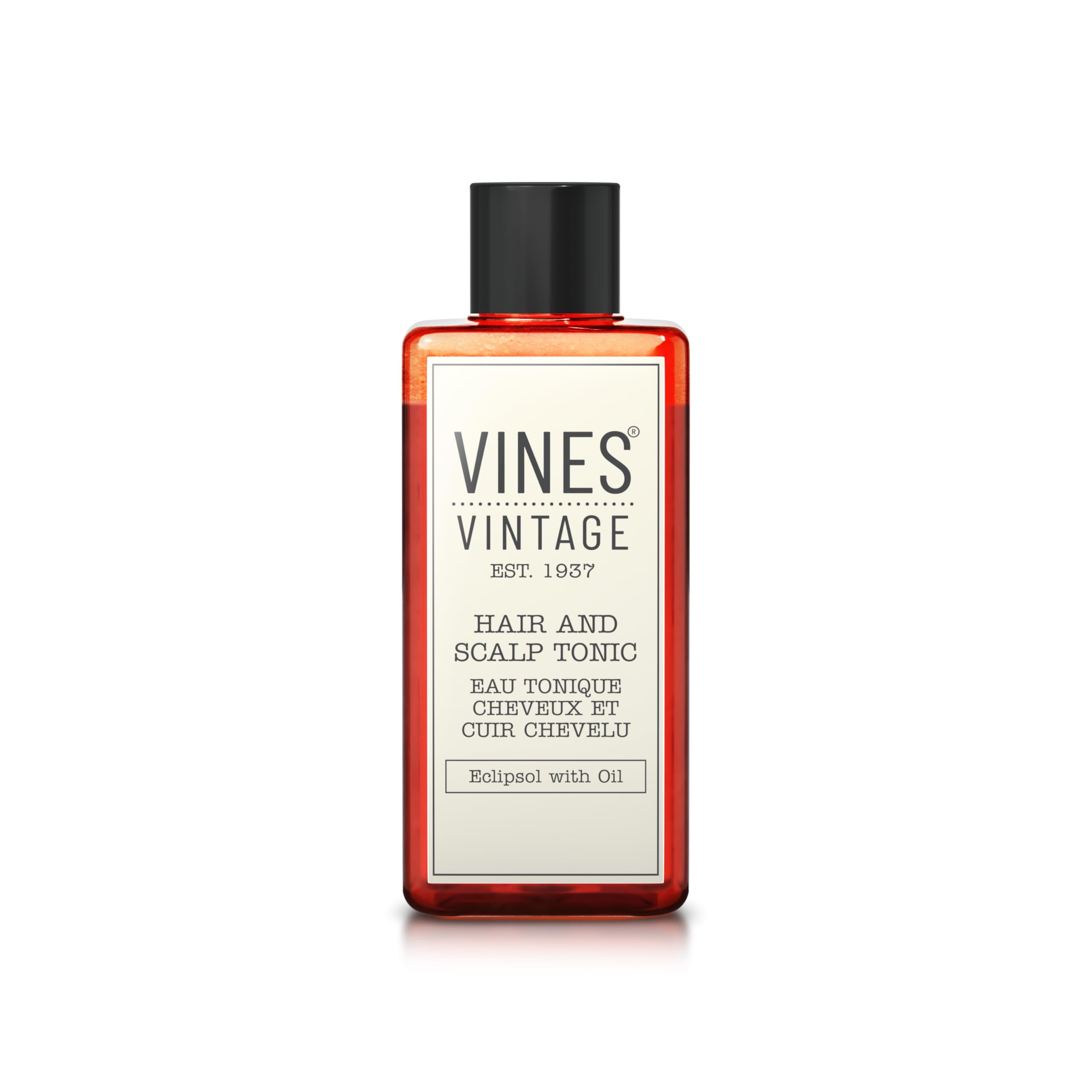 Vines Vintage Men's Finest Scalp Treatment with Oil| Eclipsol with Oil | White Tea, Basil & Sandalwood. 200ml