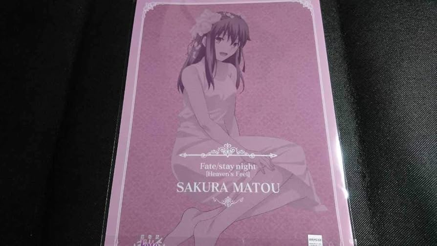 Fateシリーズ Sakura Matou クリアファイル 6枚セット